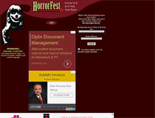 Tablet Screenshot of horrorfest.com